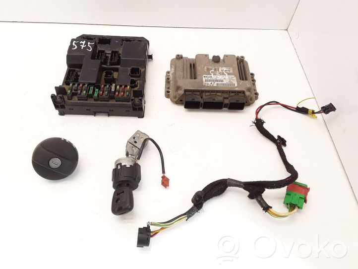 Peugeot 307 Kit calculateur ECU et verrouillage 9647785580