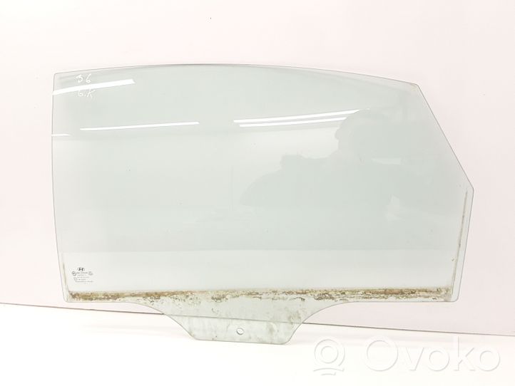 Hyundai Grandeur Rear door window glass 43R000383