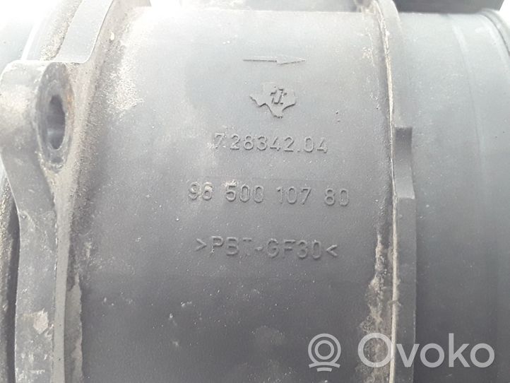 Citroen Berlingo Przepływomierz masowy powietrza MAF 9650010780