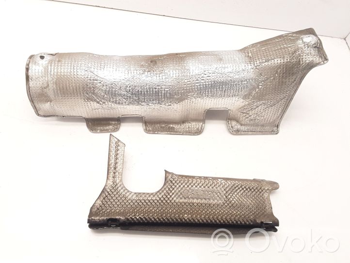 BMW 5 E60 E61 Protección térmica del escape 51487033724