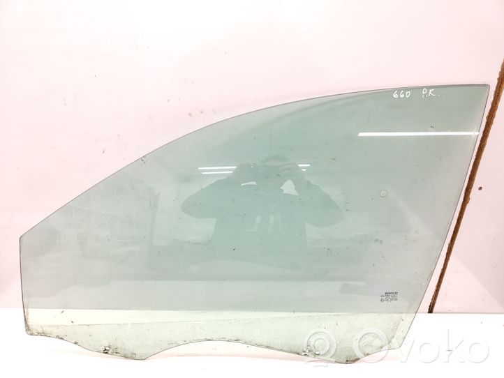 Renault Megane II Front door window glass four-door 43R001100