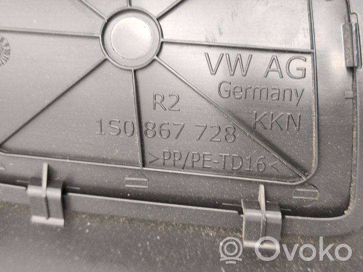 Volkswagen Up Revestimiento lateral del maletero/compartimento de carga 1S0867762A