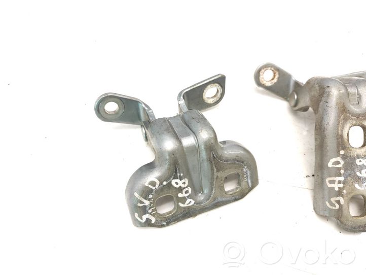 Opel Astra J Set di cerniere portiera posteriore Z179