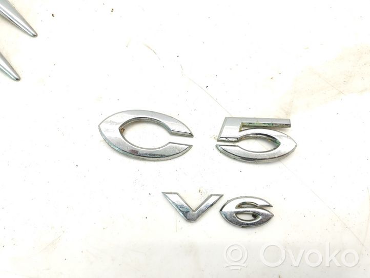 Citroen C5 Manufacturers badge/model letters 