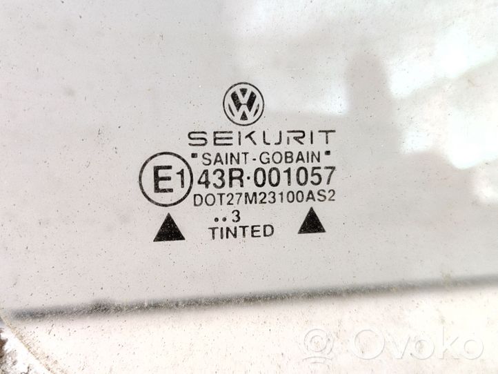 Volkswagen Vento Szyba karoseryjna drzwi tylnych 43R001057