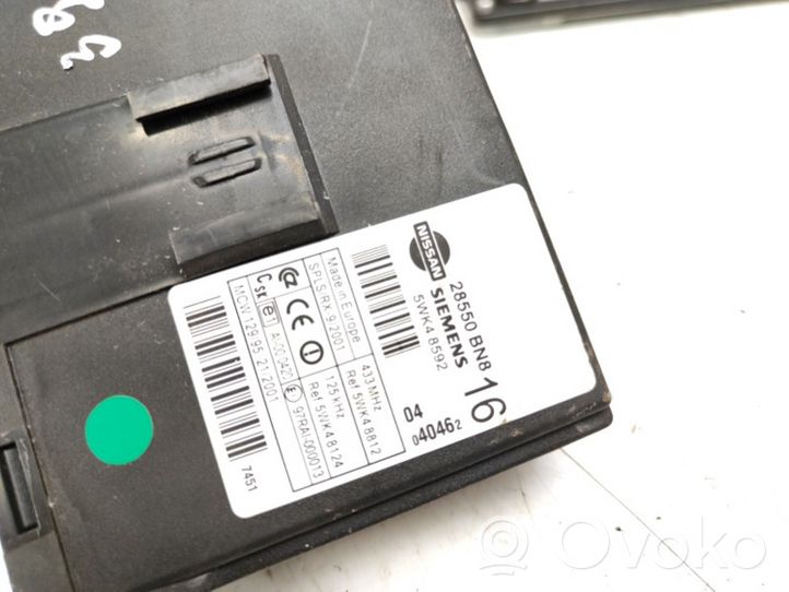 Nissan Almera Tino Kit centralina motore ECU e serratura MEC32440