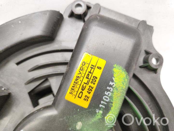 Renault Espace IV Ventola riscaldamento/ventilatore abitacolo 52492209