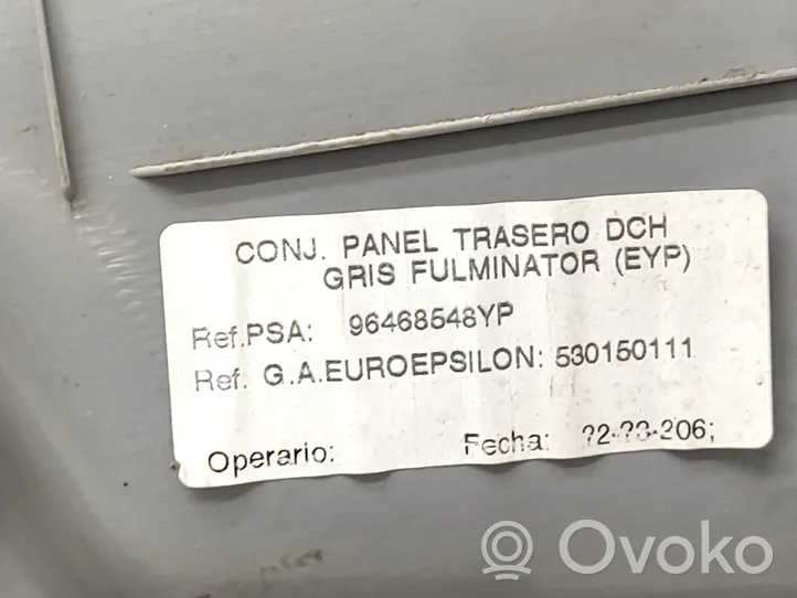 Citroen C3 Pluriel Takaoven verhoilu 96468548YP