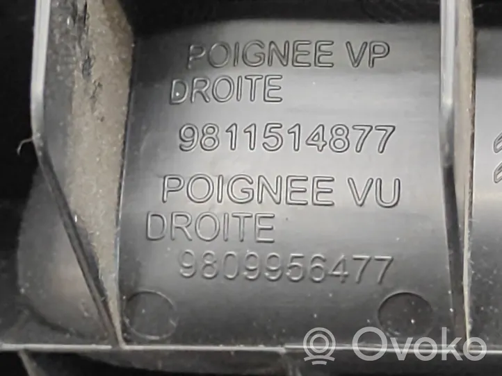 Peugeot Traveller Liukuoven sisäkahva 9811514877
