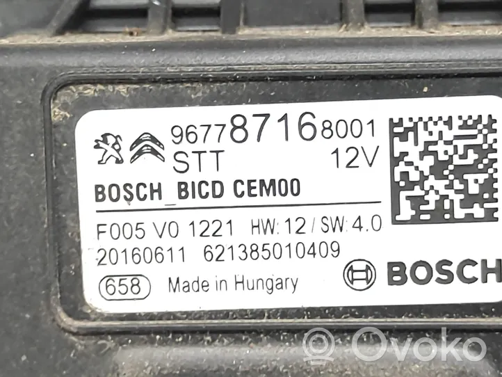 Peugeot 2008 I Moduł sterujący Start/Stop 967787168001