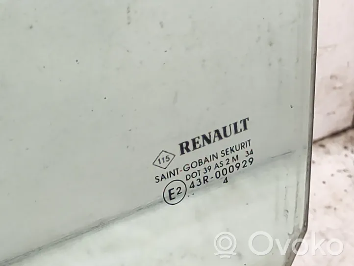 Renault Espace IV Vetro del finestrino della portiera anteriore - quattro porte 43R000929
