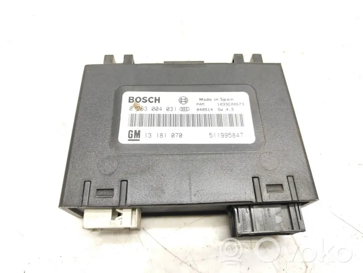 Opel Vectra C Parking PDC control unit/module 0263004031