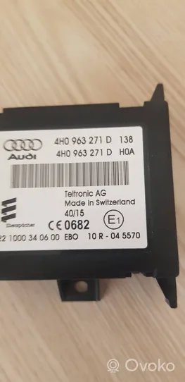 Audi A3 S3 8V Apulämmittimen ohjainlaite/moduuli 4H0963271D