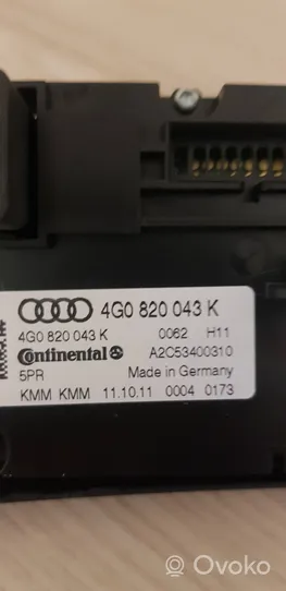 Audi A6 C7 Steuergerät Klimaanlage 4G0820043K
