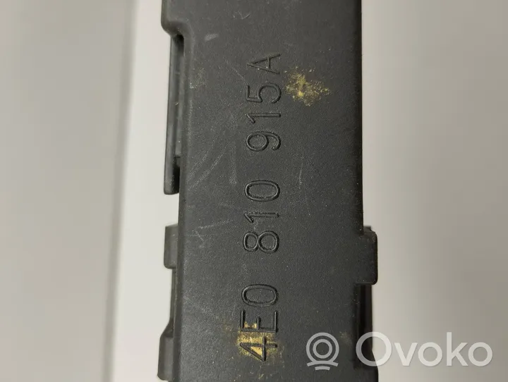 Audi A8 S8 D3 4E Support de pare-chocs arrière 4E0810915A