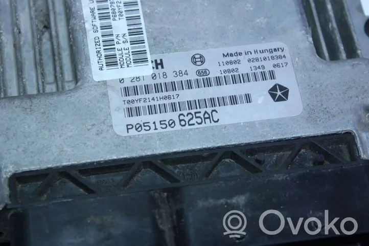 Jeep Grand Cherokee Sterownik / Moduł ECU P05150625AC