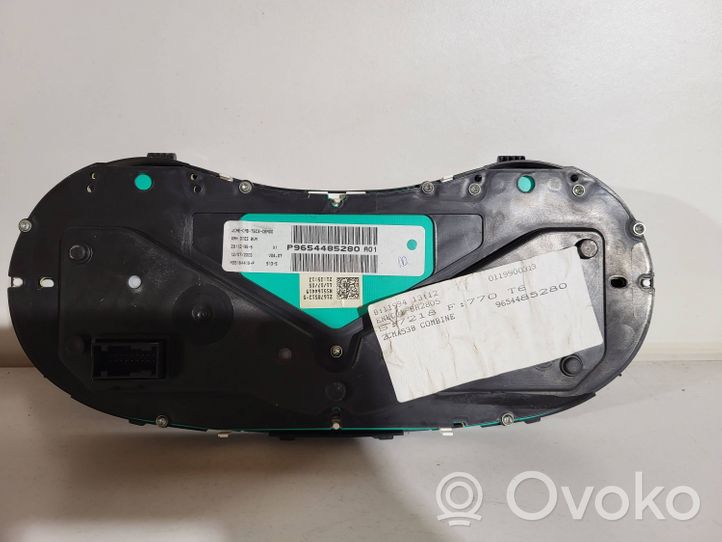 Peugeot 307 Tachimetro (quadro strumenti) 9654485280