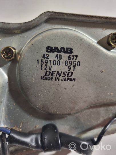 Saab 9-3 Ver1 Aizmugurējā loga tīrītāja motoriņš 4240677