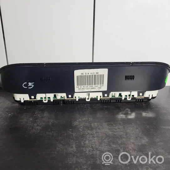 Citroen C5 Tachimetro (quadro strumenti) 9651481380