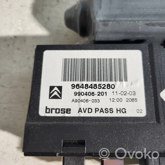 Citroen C5 Moteur de lève-vitre de porte avant 9648485280