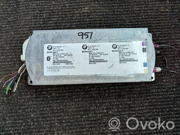 BMW 5 E60 E61 Bluetoothin ohjainlaite/moduuli 9224422