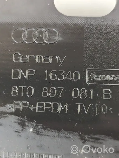 Audi A5 8T 8F Oberteil Schlossträger Frontträger Frontmaske 8T0807081B