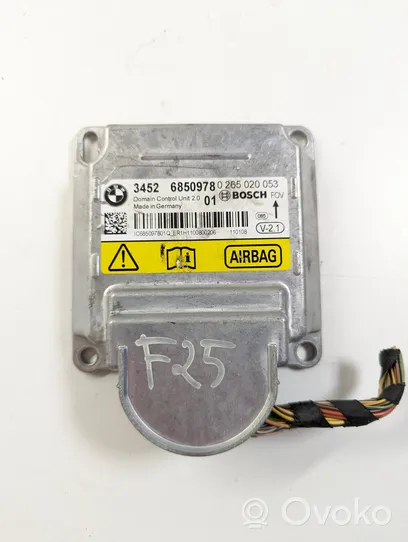 BMW X3 F25 Airbag control unit/module 6850978