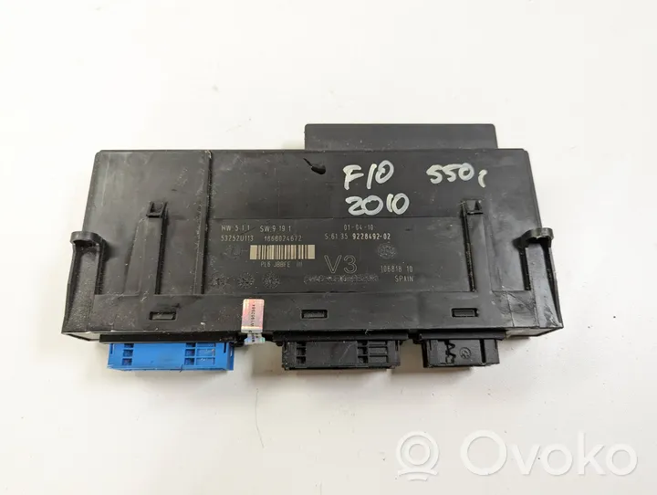 BMW 5 F10 F11 Comfort/convenience module 9228492