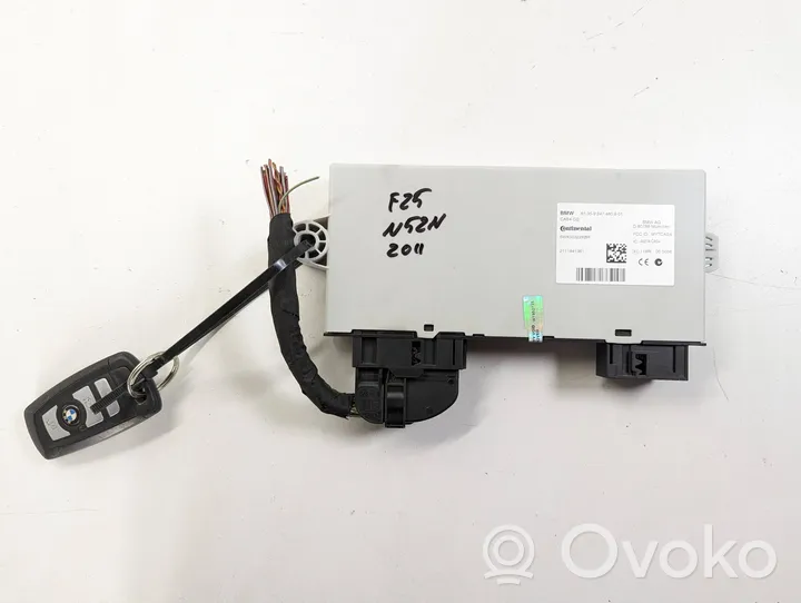 BMW X3 F25 Komputer / Sterownik ECU i komplet kluczy 9247480