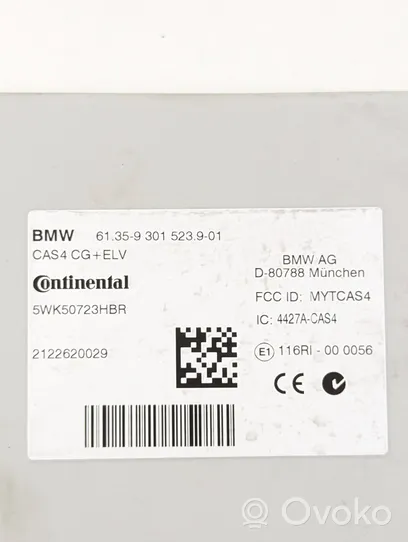 BMW 5 F10 F11 Komputer / Sterownik ECU i komplet kluczy 8574091