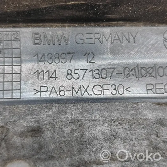 BMW 7 G11 G12 Osłona górna silnika 8571307