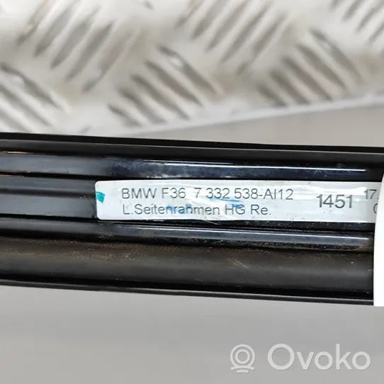 BMW 4 F36 Gran coupe Copertura modanatura barra di rivestimento del tetto 7332538