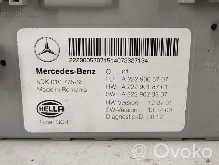 Mercedes-Benz S W222 Modulo comfort/convenienza 