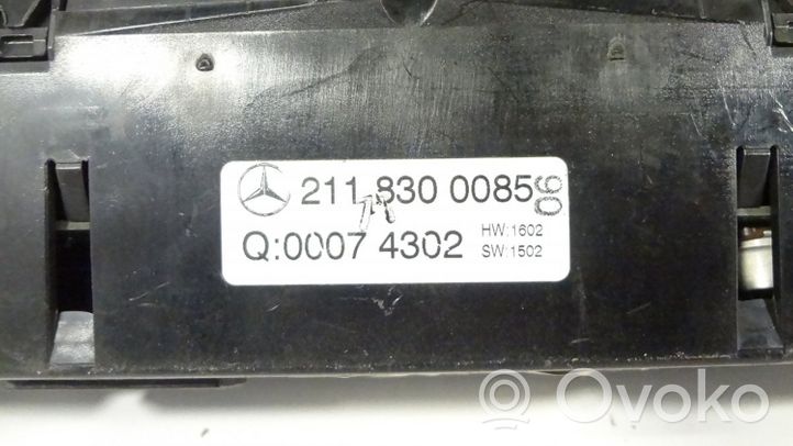 Mercedes-Benz E W211 Ilmastoinnin ohjainlaite 