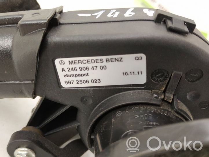 Mercedes-Benz B W246 W242 Ventola riscaldamento/ventilatore abitacolo 