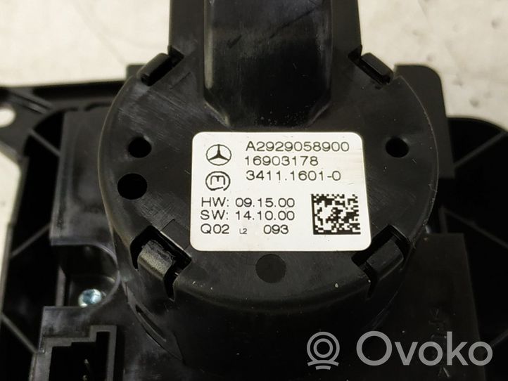 Mercedes-Benz GLE (W166 - C292) Suspension control unit/module 