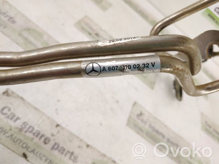 Mercedes-Benz A W176 Fuel line pipe 