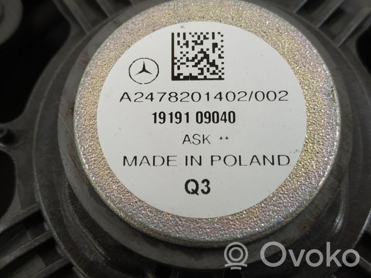 Mercedes-Benz CLA C117 X117 W117 Etuoven kaiutin 