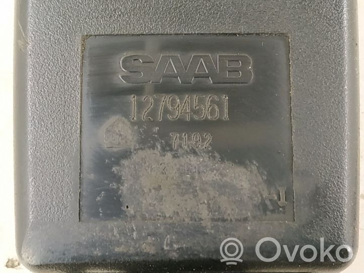 Saab 9-3 Ver2 Klamra przedniego pasa bezpieczeństwa 