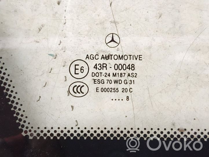 Mercedes-Benz C W204 Galinis šoninis kėbulo stiklas A2046701112