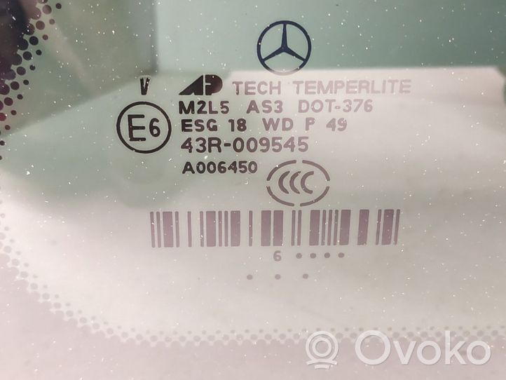 Mercedes-Benz GL X164 Rear side window/glass A1646702250