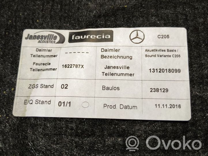 Mercedes-Benz C W205 Tavarahyllyn kansi 2056903849