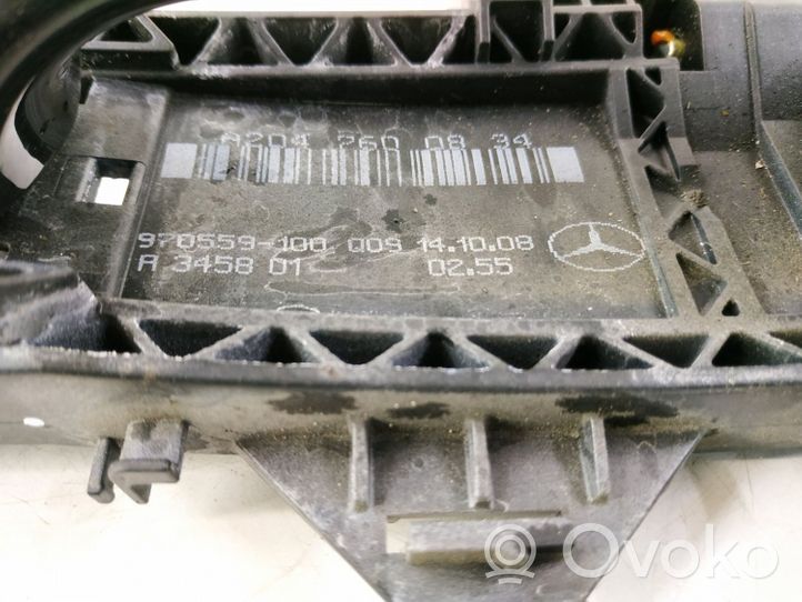 Mercedes-Benz GLK (X204) Klamka zewnętrzna drzwi przednich 2047600270