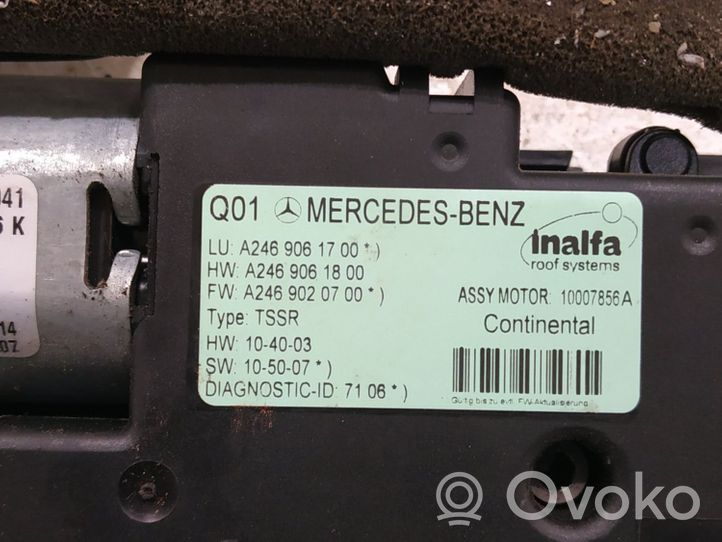 Mercedes-Benz B W246 W242 Set tettuccio apribile 