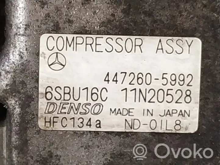 Mercedes-Benz C W204 Kompresor / Sprężarka klimatyzacji A/C 