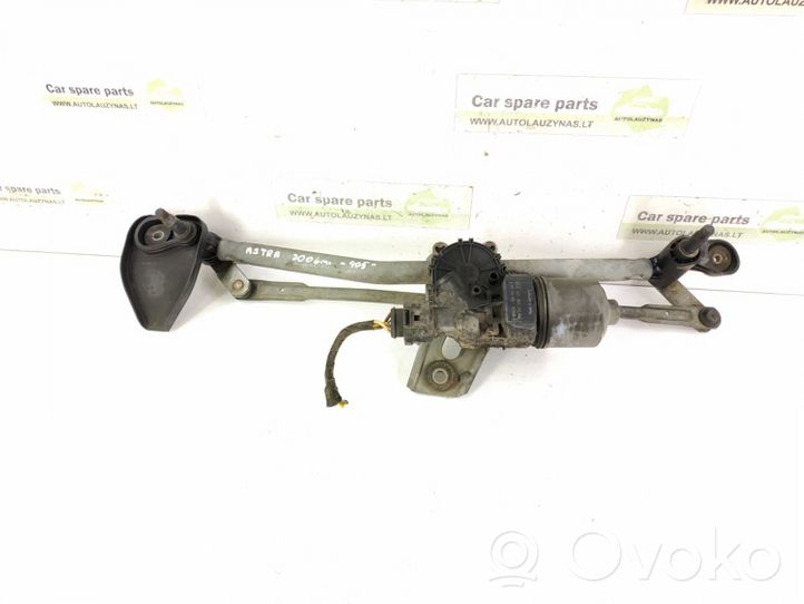 Opel Astra H Mechanizm wycieraczek szyby przedniej / czołowej 