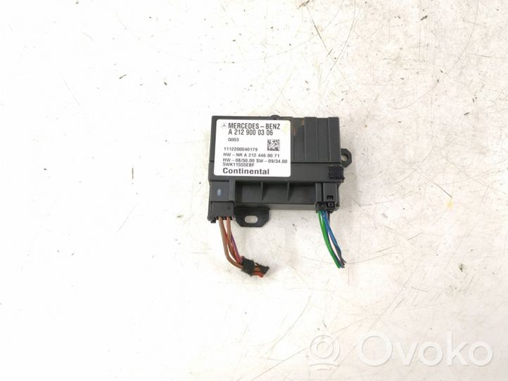 Mercedes-Benz CLS C218 X218 Fuel injection pump control unit/module DALISID894