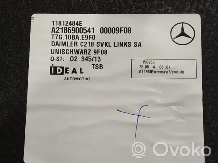 Mercedes-Benz CLS C218 X218 Boczek / Tapicerka / bagażnika 