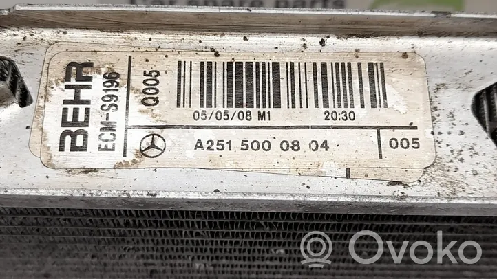 Mercedes-Benz R W251 Dzesēšanas šķidruma radiators 