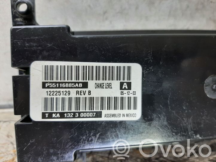 VIC6670 Jeep Grand Cherokee (WJ) Climate control unit P55116885AB